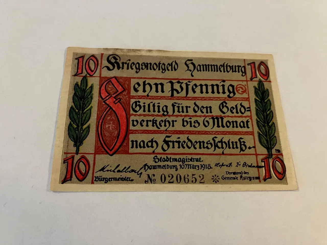 Billede 2 - Eine Mark Germany