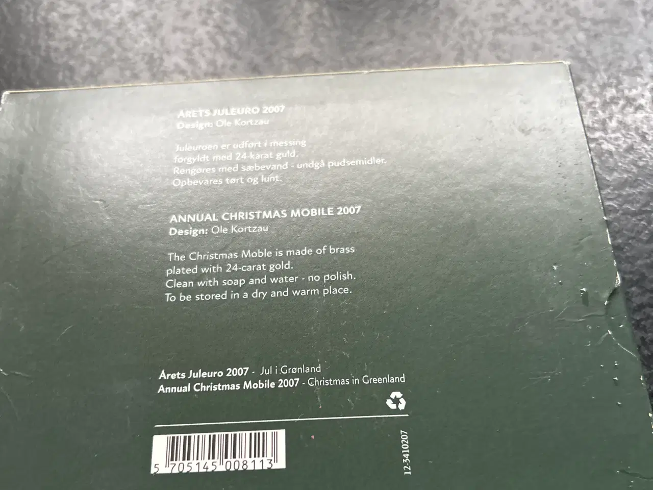 Billede 2 - George Jensen uro 2007 jul i Grønland 