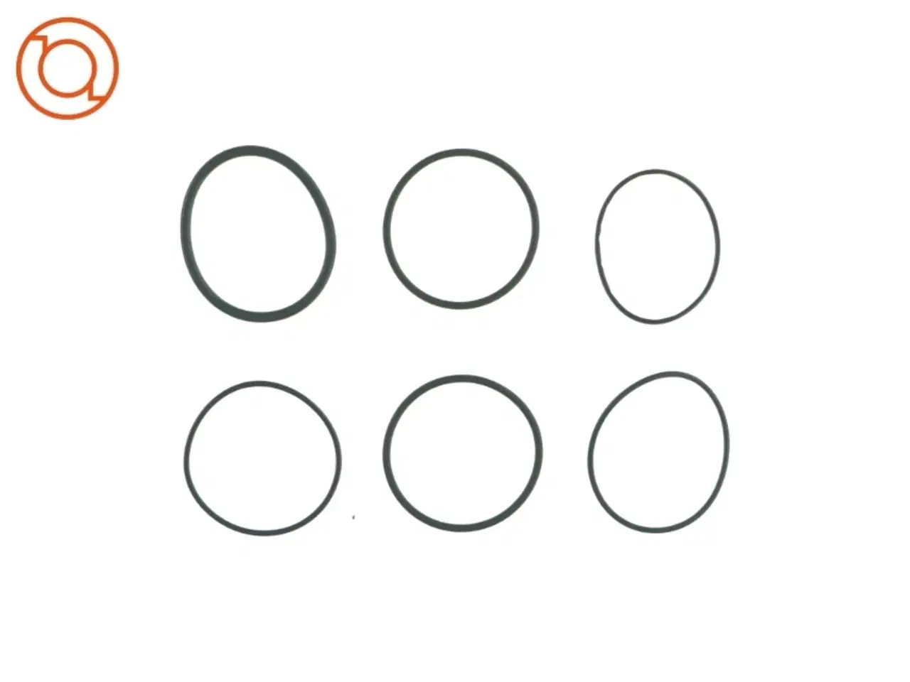 Billede 2 - Sorte plastik armbånd (6 stk)