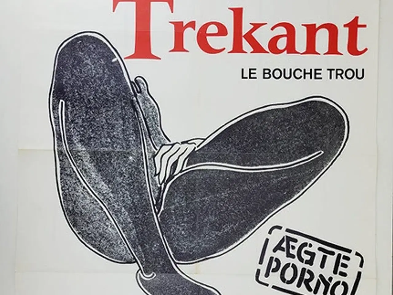 Billede 1 - ⭐️- Plakat: Vintage - Liderlig Trekant - Le Bouche