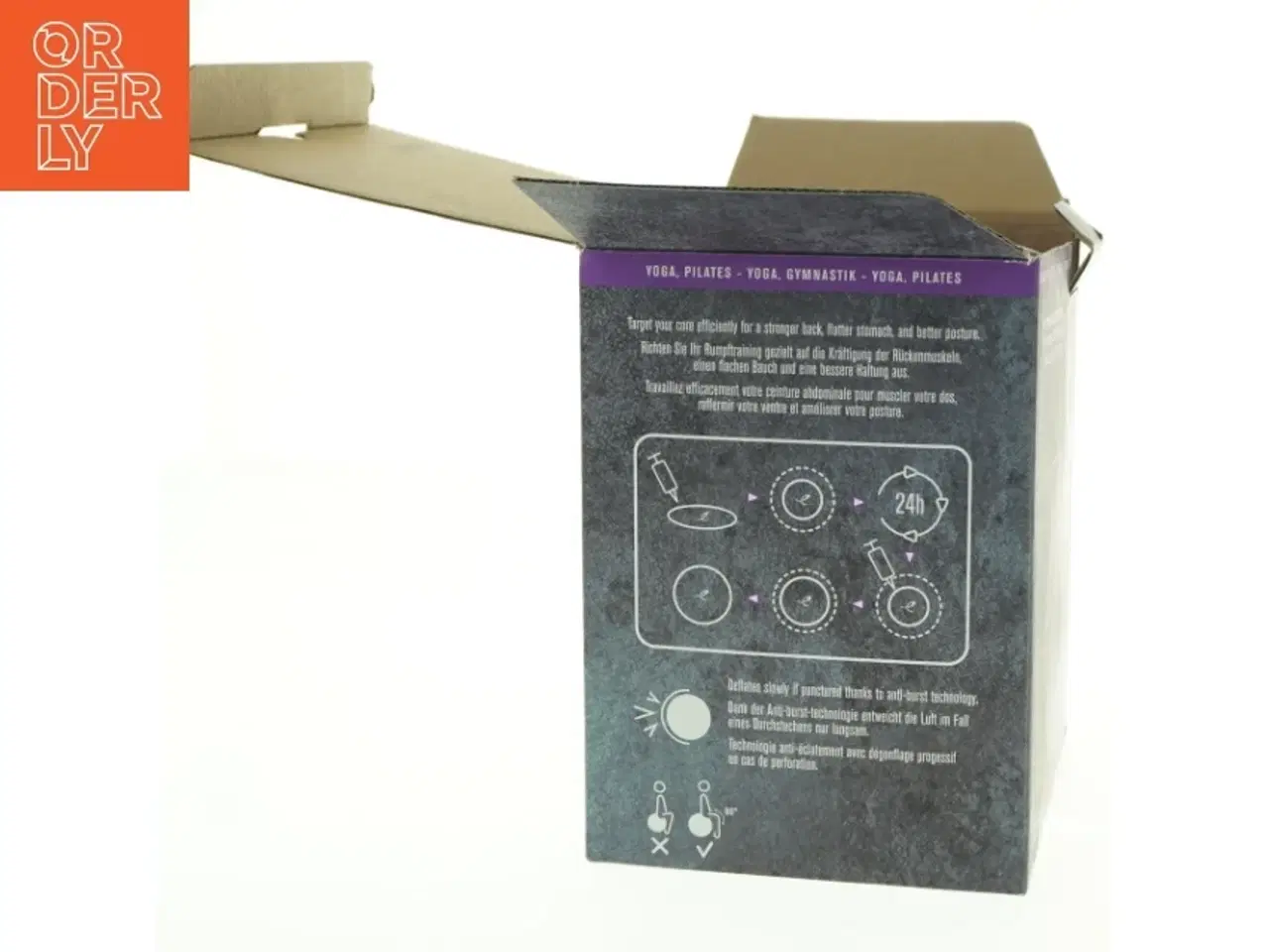 Billede 5 - Balancebold til yoga og pilates fra Energetics (str. Ø 65 cm)