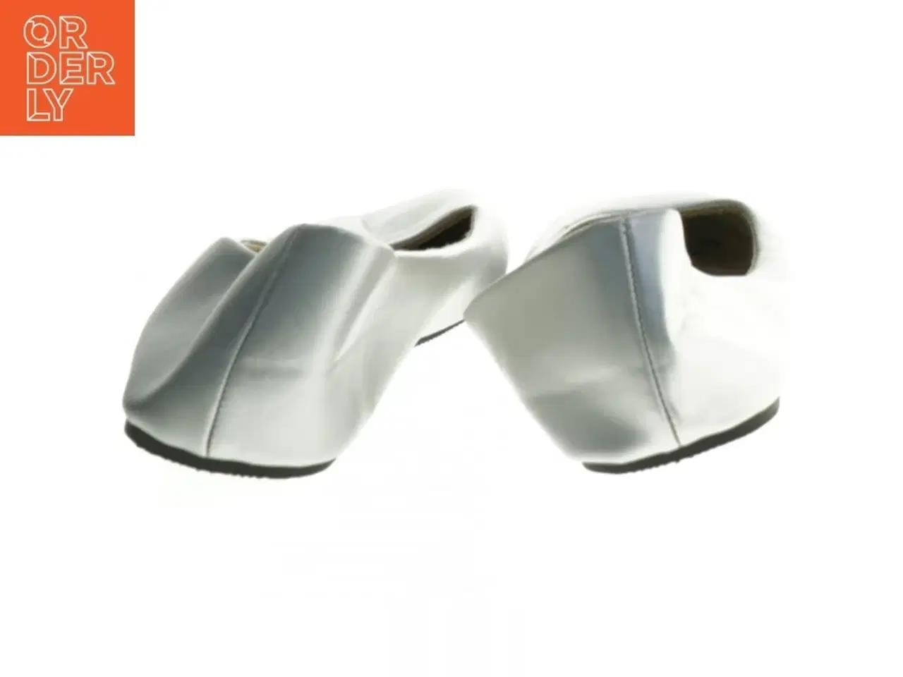 Billede 2 - Sølvfarvede ballerina sko fra VRS (str. 37 )