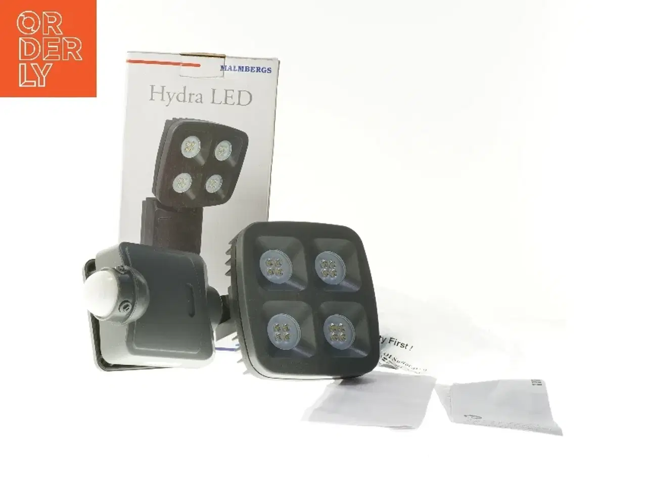Billede 2 - Hydra LED udendørslampe fra Malmbergs (str. 27,1x13,4x11,5 cm)