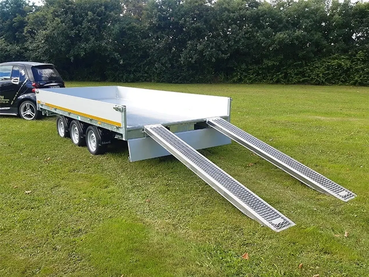 Billede 5 - EDUARD trailer 4020-3500.63 EL tip TR3 m/Ramper og støtteben
