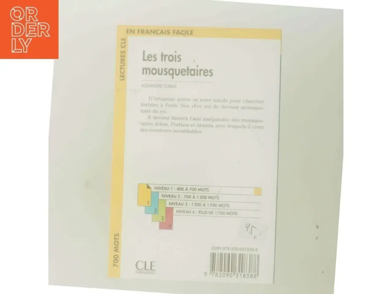 Billede 3 - Les trois mousquetaires af Alexandre Dumas (Bog)