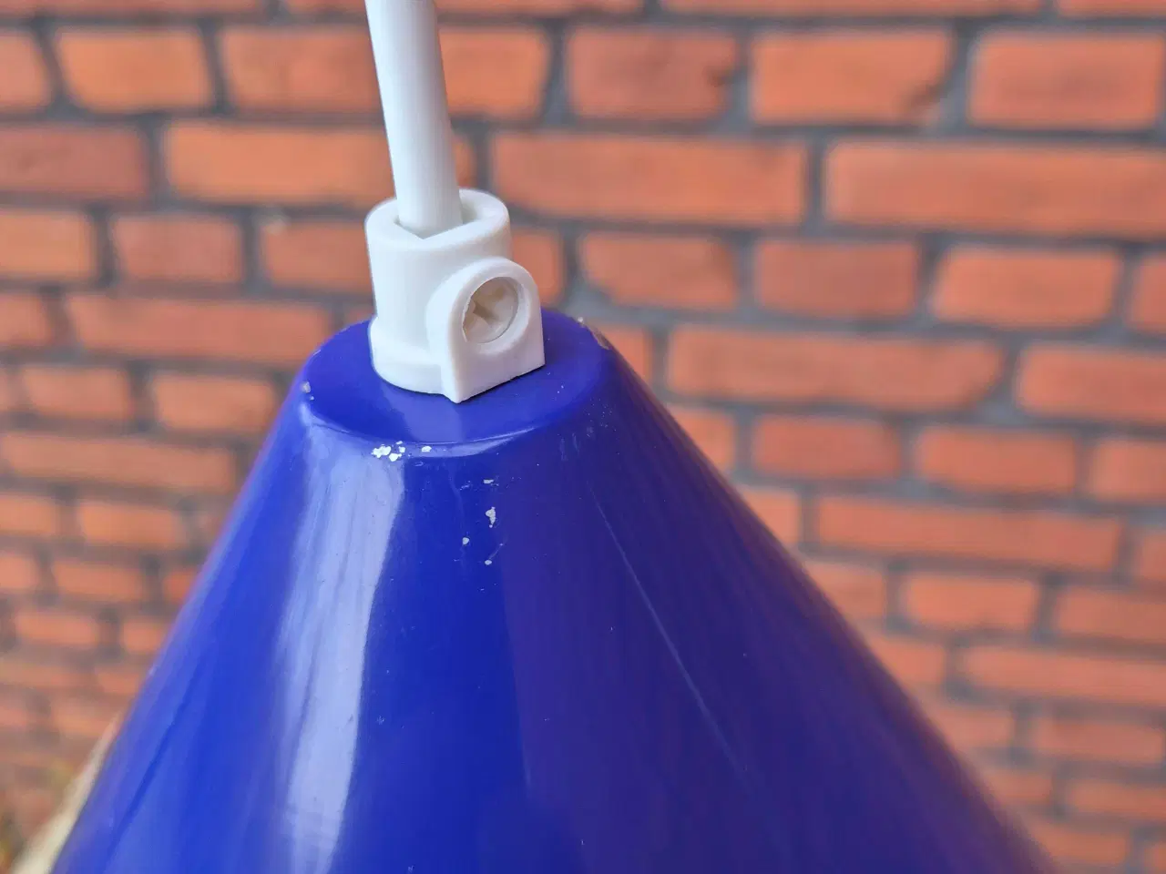 Billede 6 - Lilla kegleformet retrolampe 