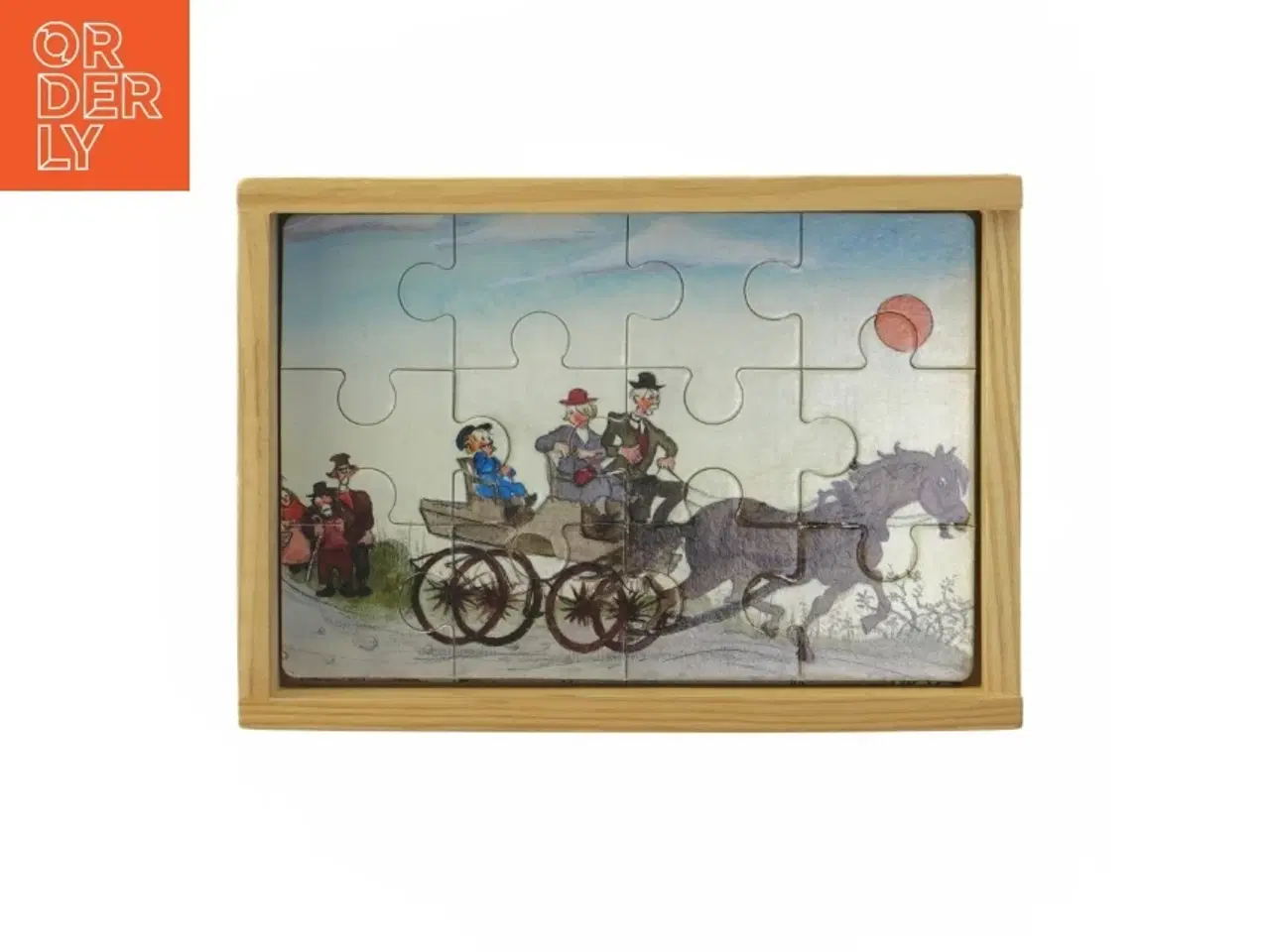 Billede 3 - Emil puslespil i træ (str. 19,5x14 cm)