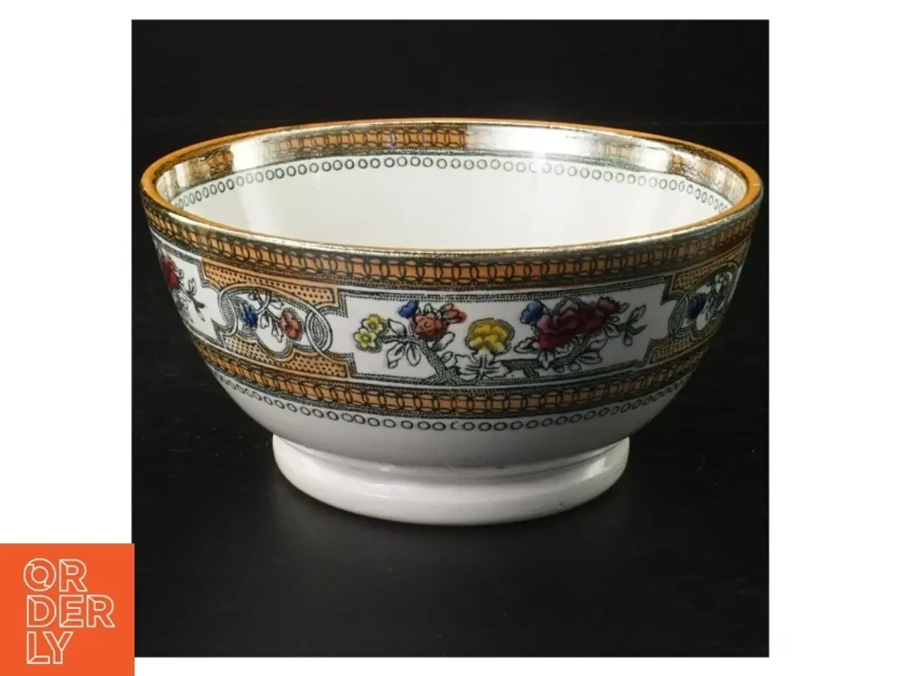 Billede 3 - Porcelænskåle med blomstermotiv