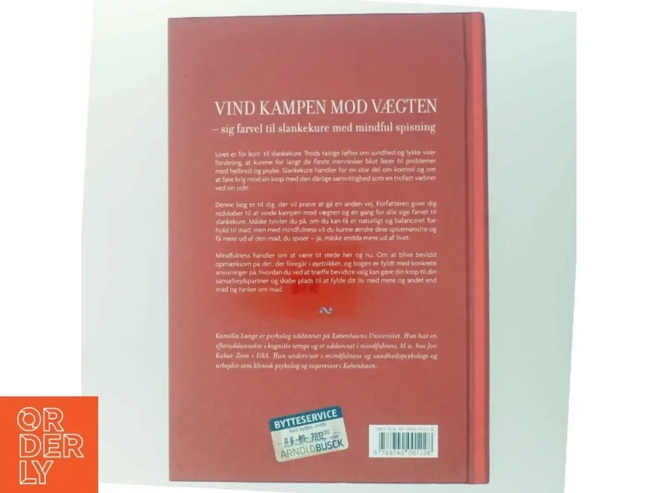 Billede 3 - Vind kampen mod vægten : sig farvel til slankekure med mindful spisning af Kamilla Lange (Bog)