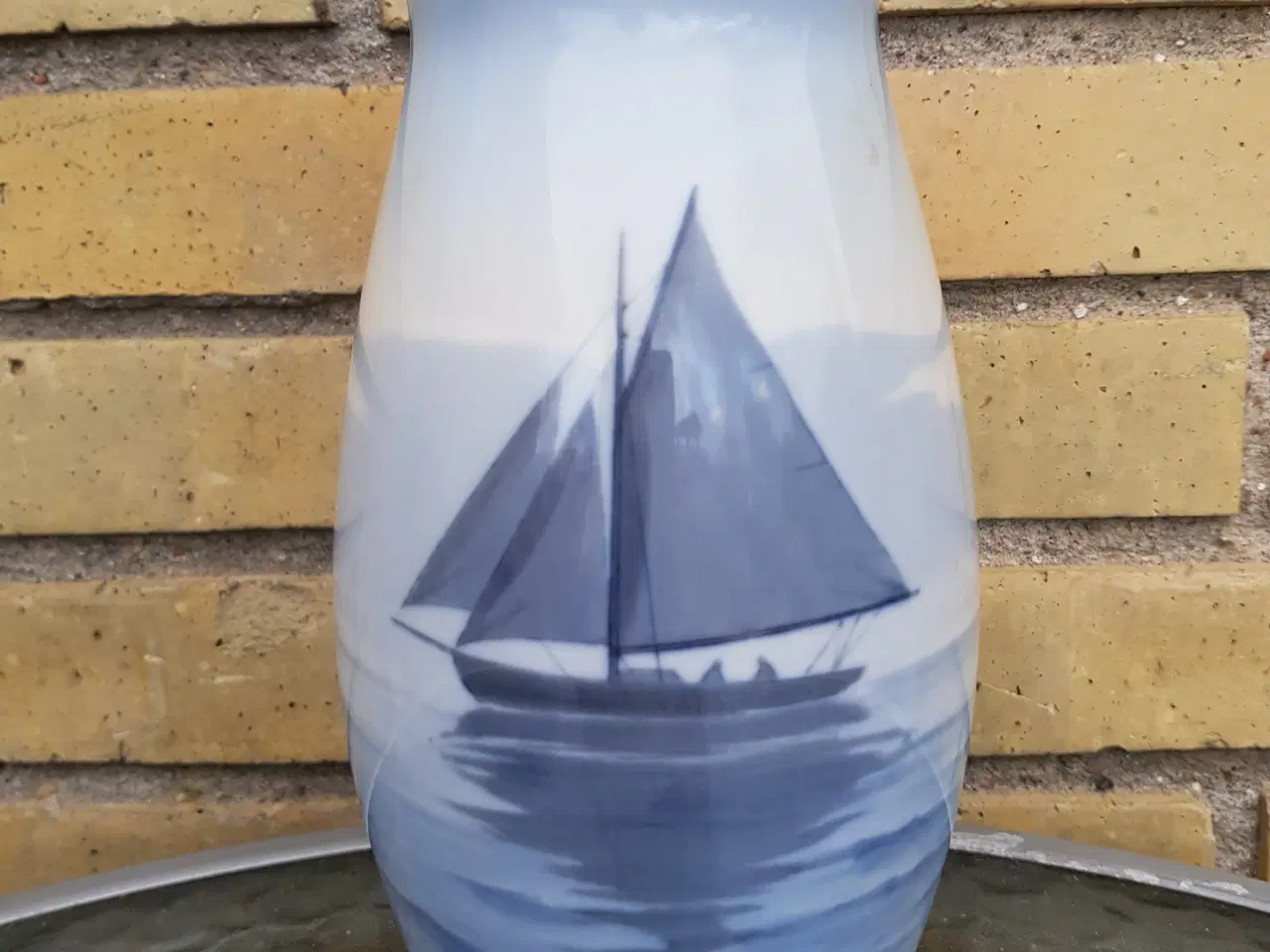 Billede 1 - Bing & Grøndahl vase i keramik