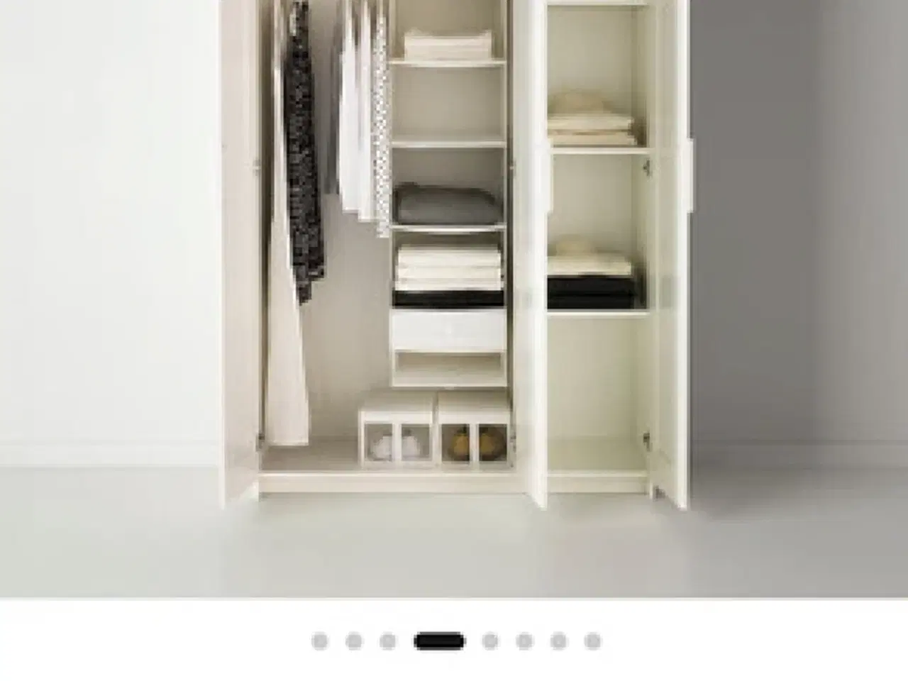 Billede 2 - 2 Brimnes skabe fra Ikea