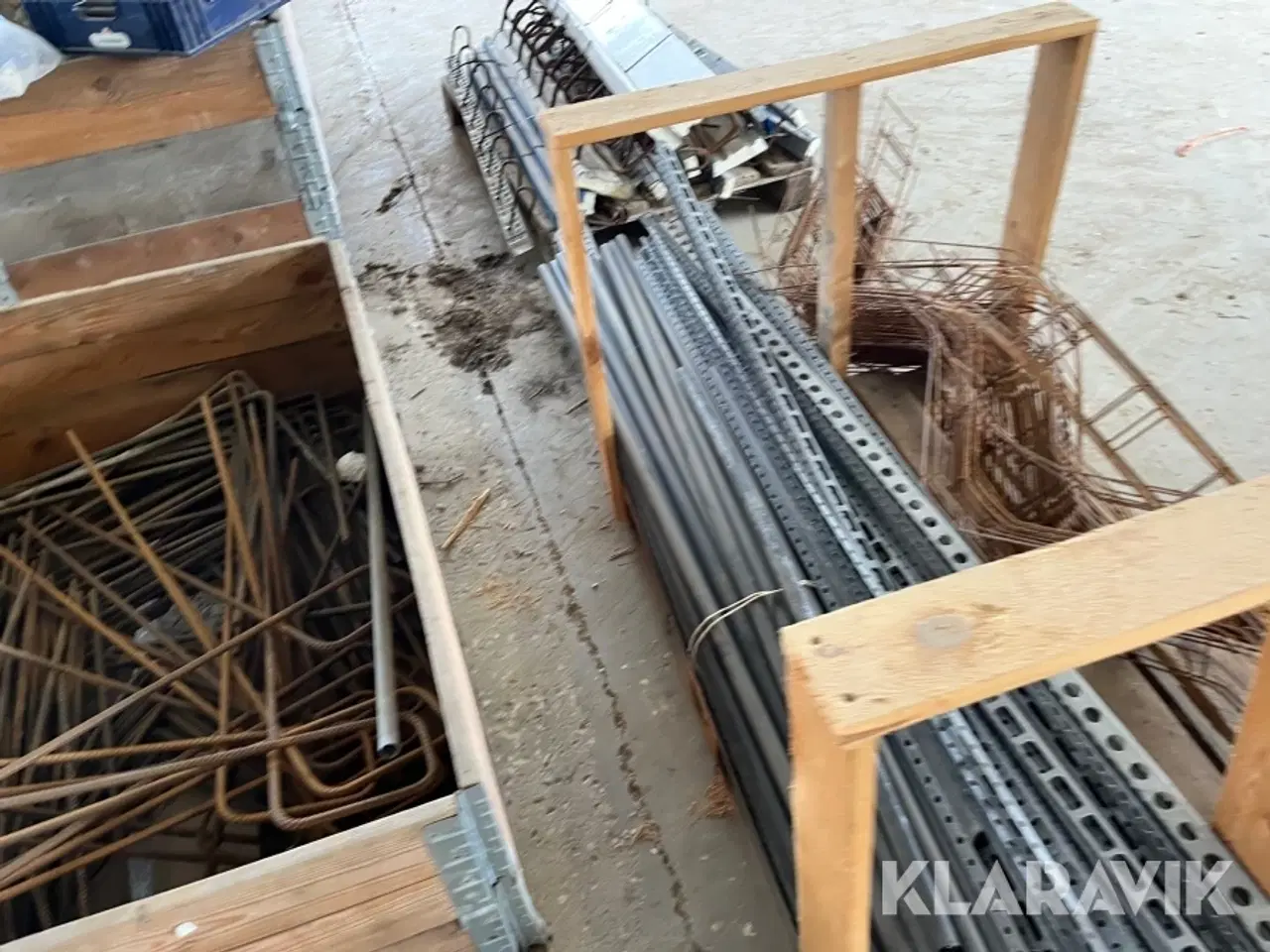 Billede 4 - Støbe / armerings udstyr 4 paller