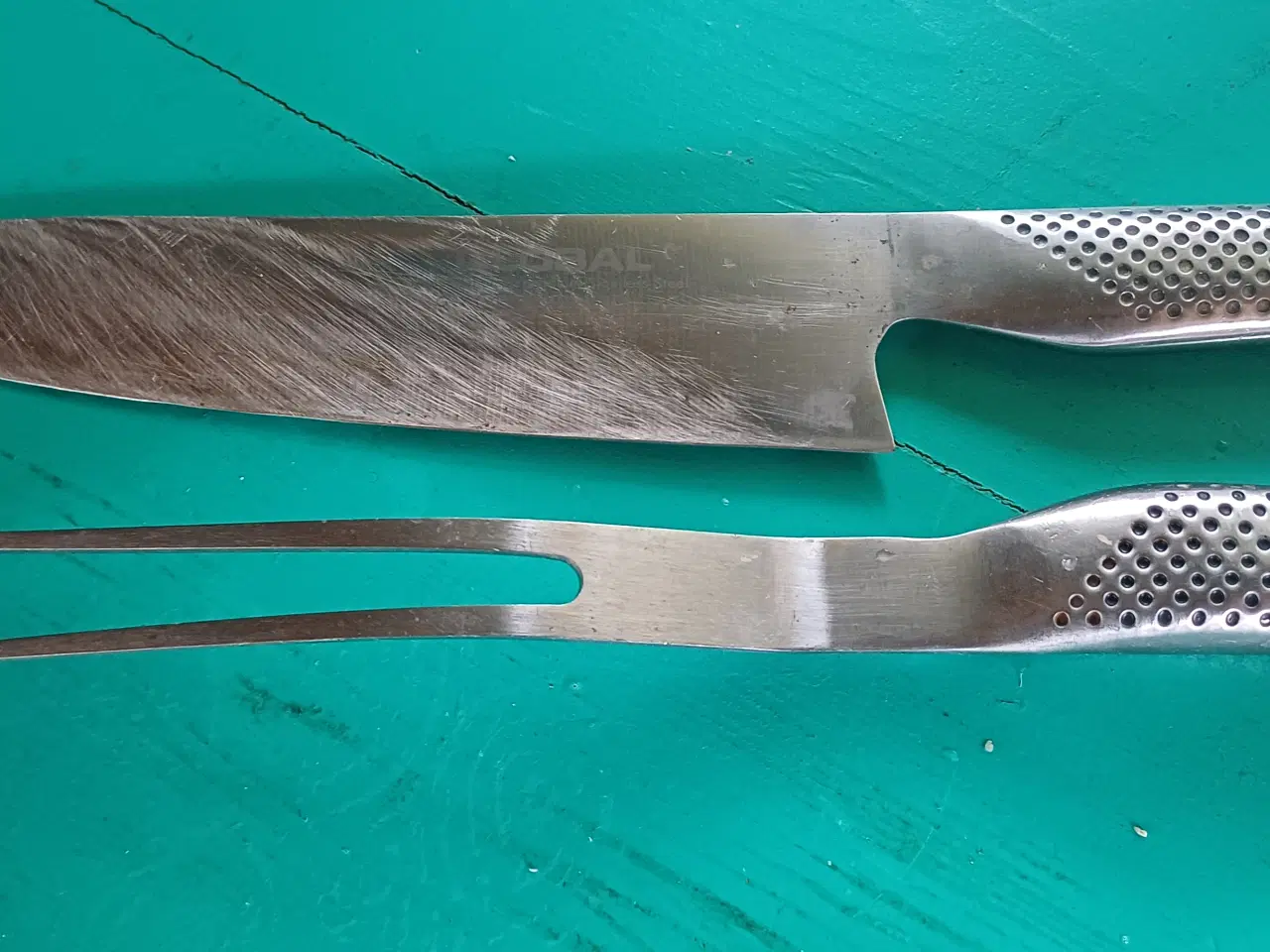 Billede 2 - Global kniv og stegegaffel