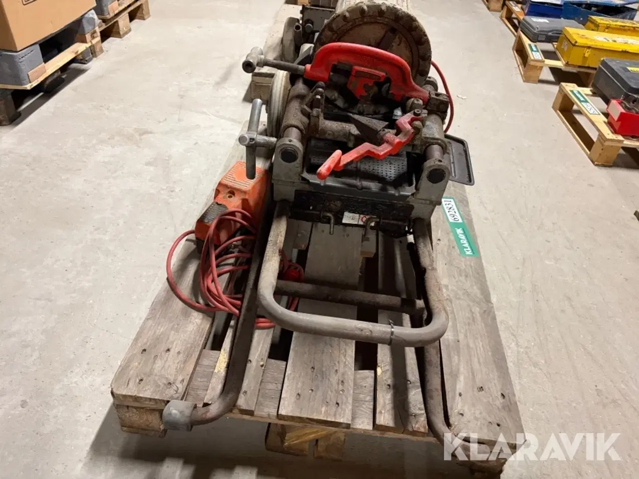 Billede 6 - Rørgevindskæringsmaskine Ridgid 300 compact