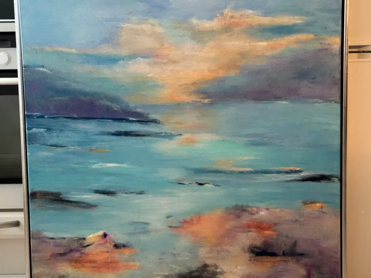 Billede 1 - Abstrakt landskab 100x200