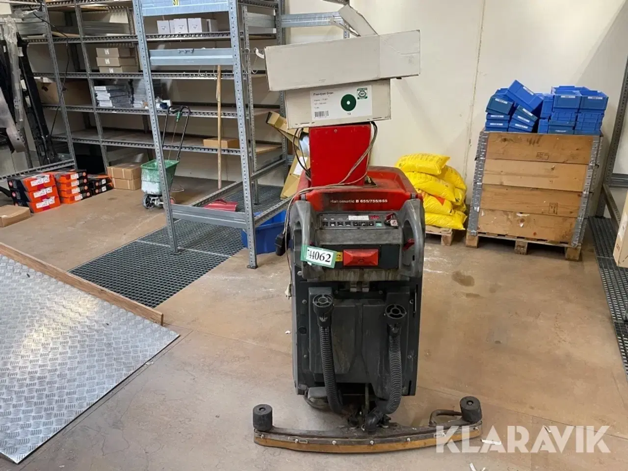 Billede 5 - Gulvvasker Hako Hakomatic B 655 med lader