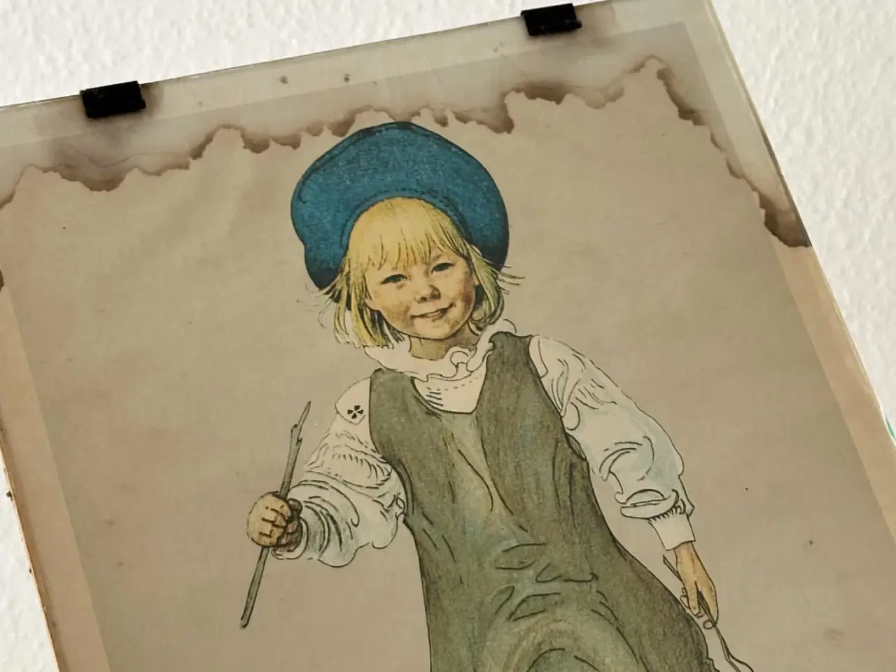 Billede 3 - Carl Larsson (1853-1919), hjemmelavet skifteramme