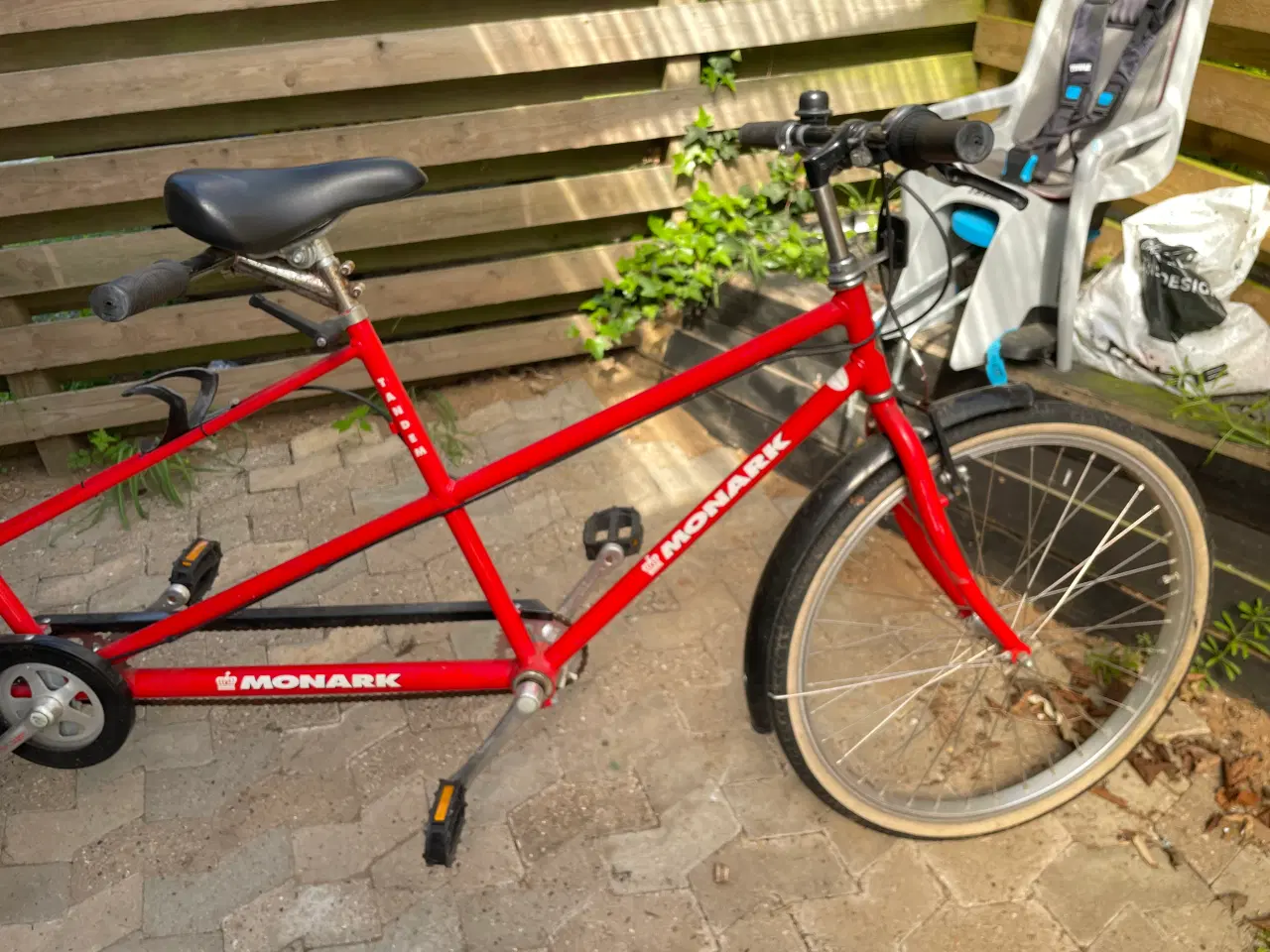 Billede 9 - Flot tandem cykel
