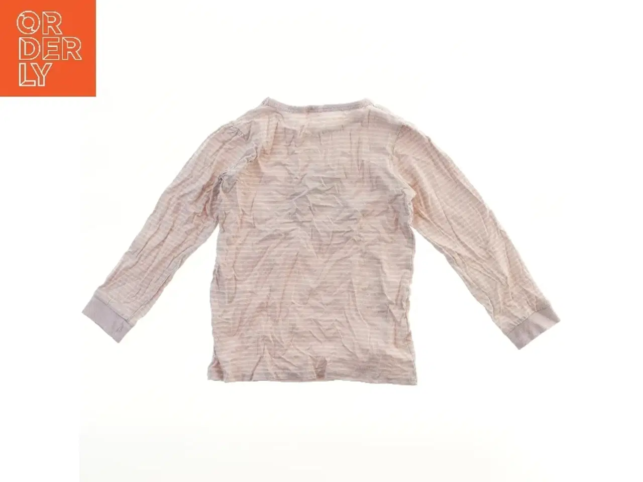 Billede 2 - Langærmet T-shirt med regnbuemotiv (str. 122)