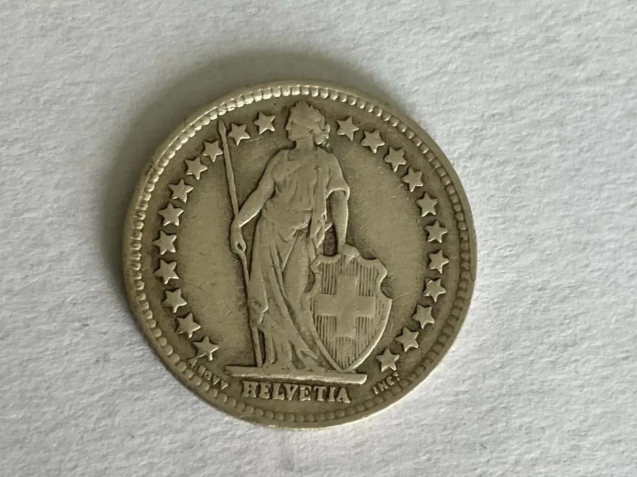 Billede 2 - 1/2 Franc Switzerland 1941