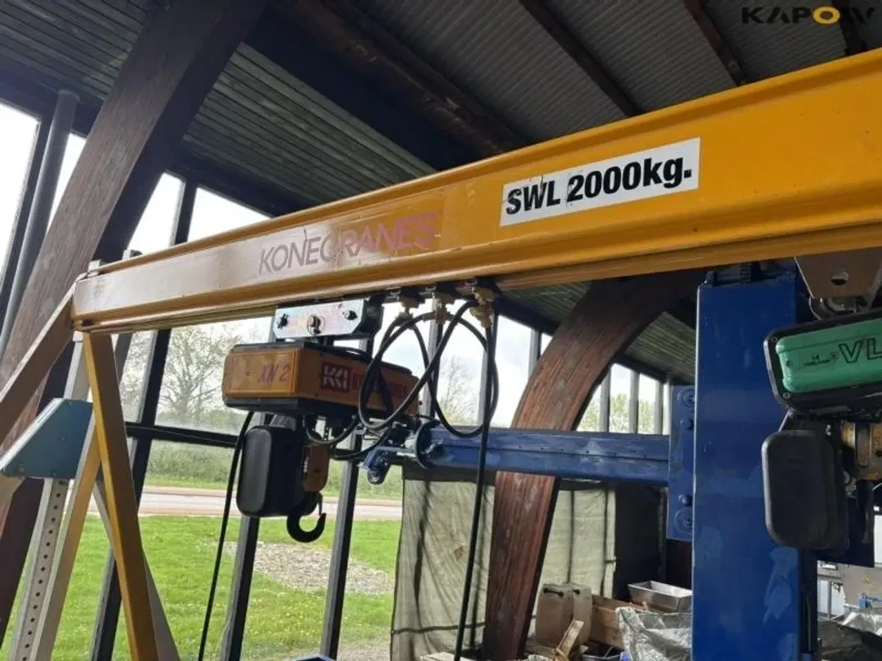 Billede 5 - - - - SWG 2000kg portal kran