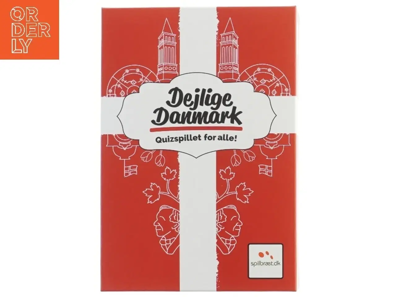 Billede 1 - Dejlige Danmark Quizspil fra Spilbræt.dk