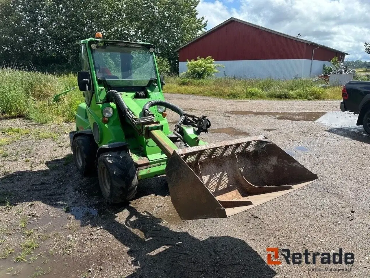 Billede 3 - Avant 640 Med udskud i arm, 165 kg extra kontra vægt, med lys på kabine og blink