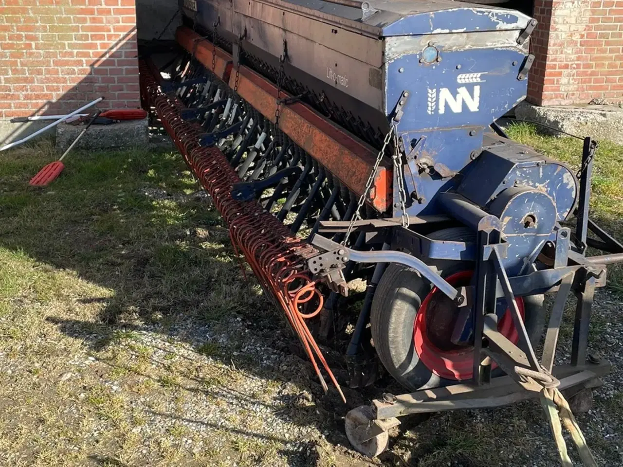 Billede 1 - Nordsten 6M SÅMASKINE MED EFTERHARVE, RAPSFINGRE, + DIV RESERVEDELE