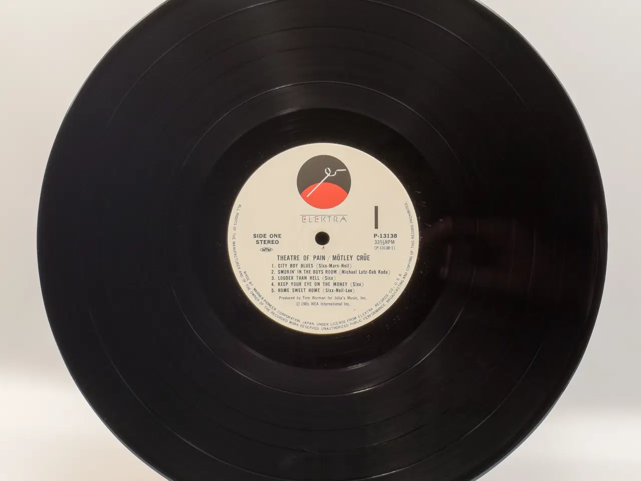 Billede 5 - Mötley Crüe - Theatre of Pain - JAPAN 1985 (EX/EX)