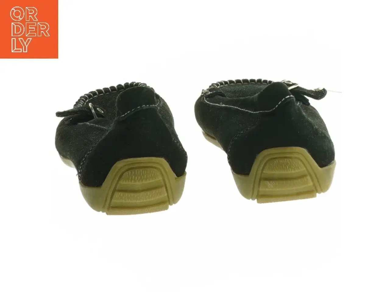 Billede 3 - Sorte damesko i ruskind (str. 37)