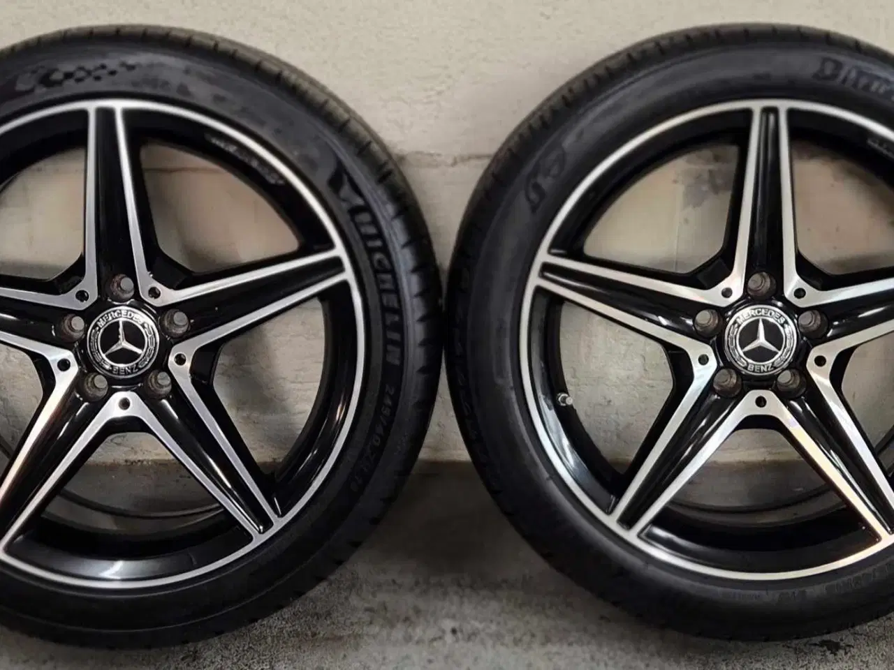 Billede 10 - 5x112 MERCEDES "AMG" ORIGINAL ALUFÆLGE MED SOMMERD