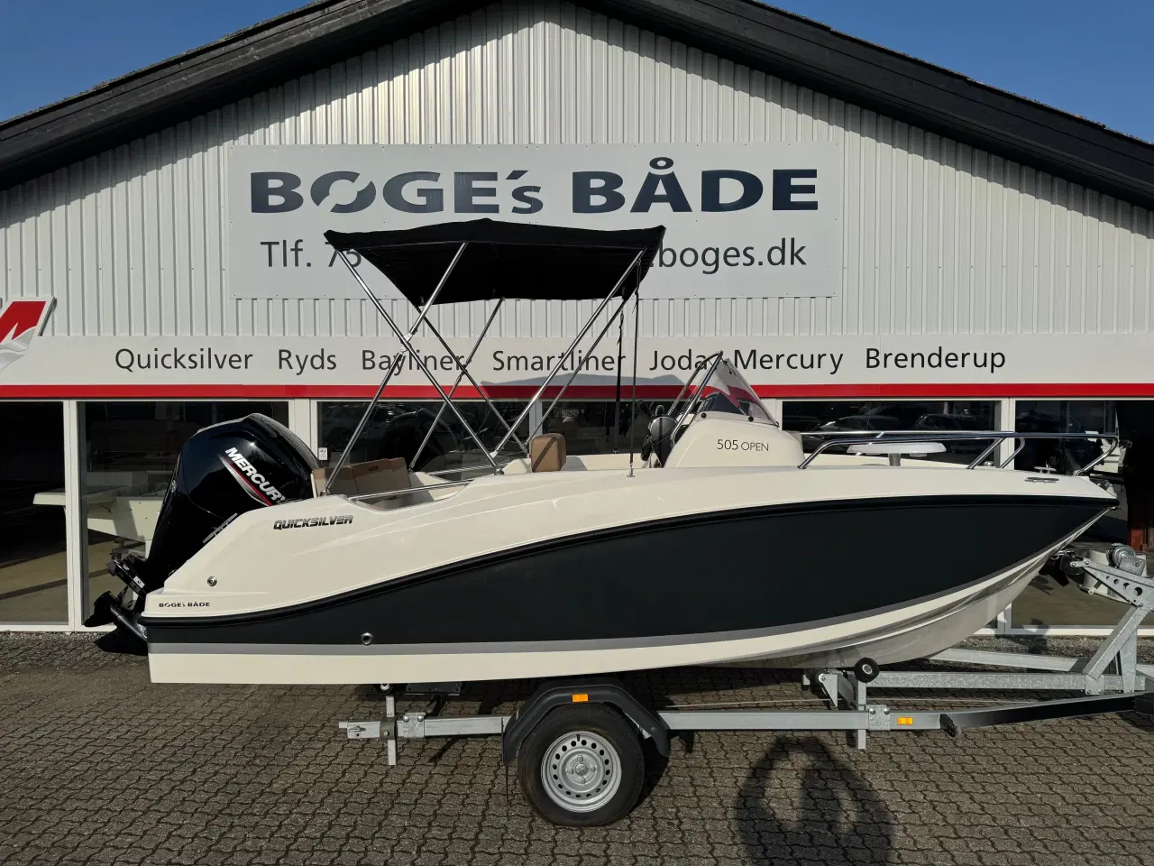 Billede 1 - Quicksilver Activ 505 Open med F80 Mercury-EFI 4 takt 2,1L - INKL. udstyr