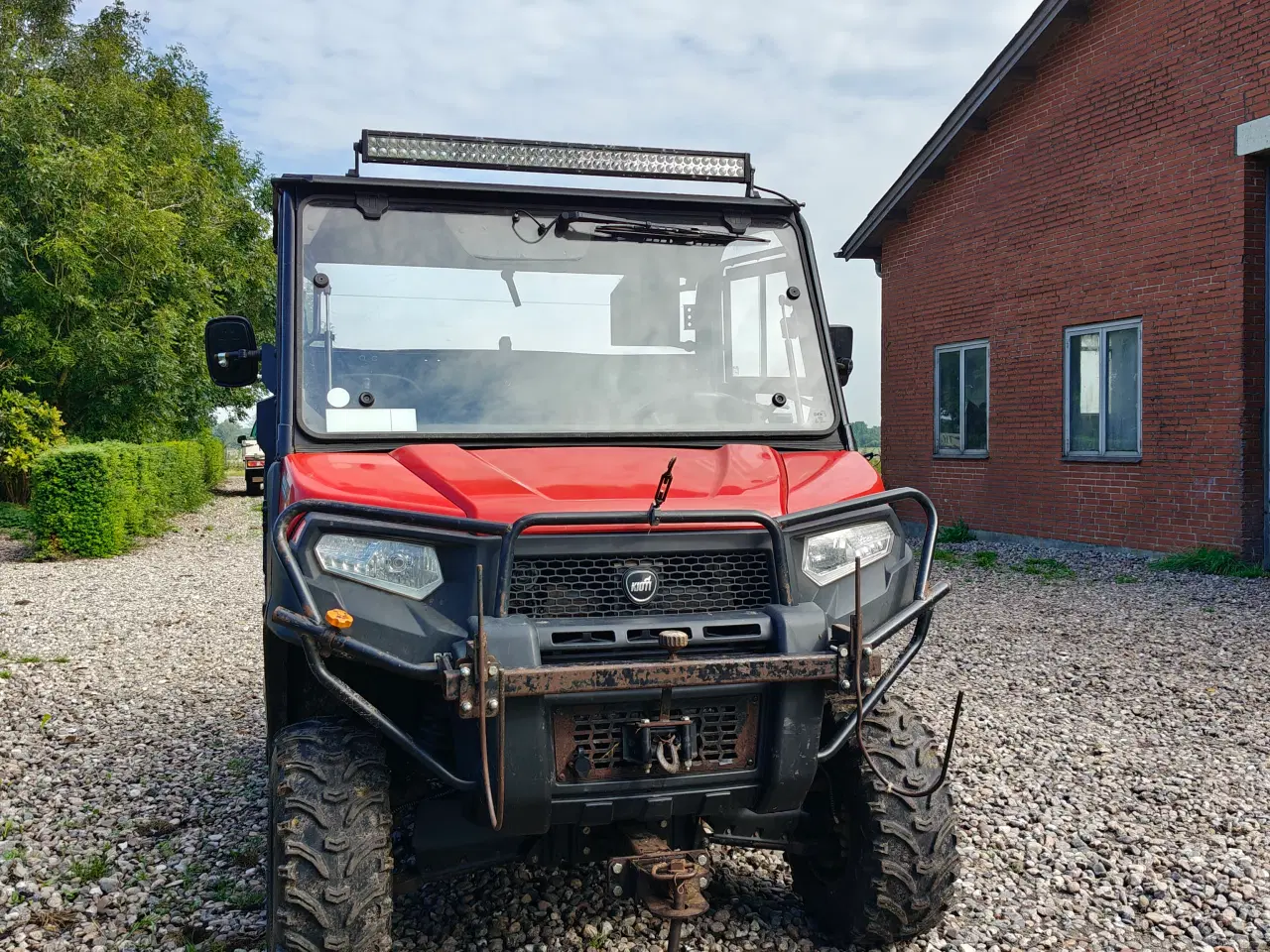 Billede 1 - Kioti K9 2400 4x4 diesel UTV sælges.