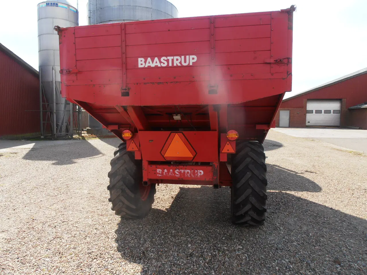 Billede 4 - Baastrup 7 tons halvhøj tipvogn . 
