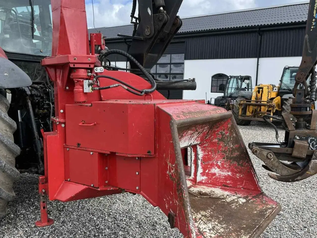 Billede 6 - Lindana TP 270 Flishugger med Mowi Kran