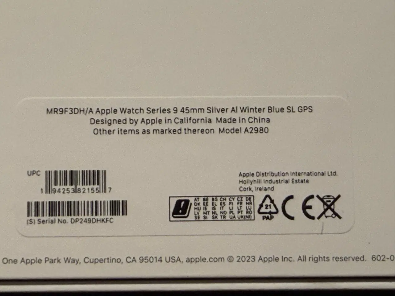 Billede 6 - Apple Watch Series 9 45mm, silver