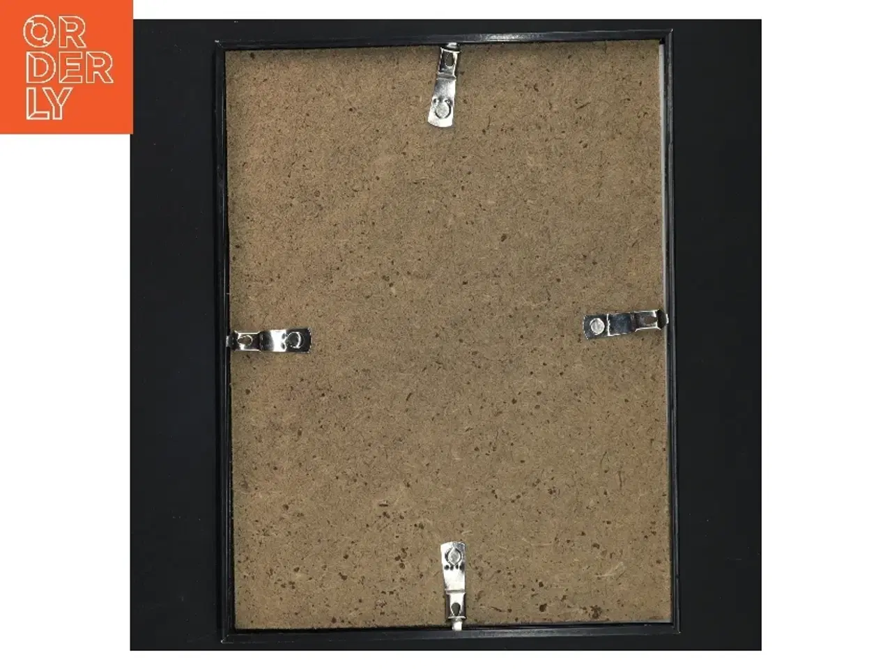 Billede 4 - Billede med fuglemotiv i ramme (str. 25x19x1 cm)