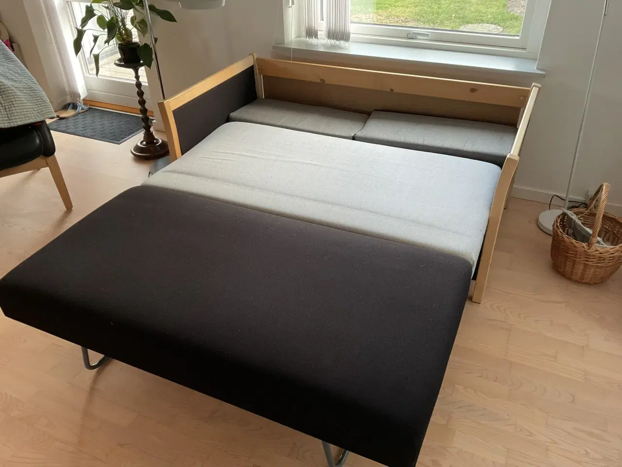 Billede 4 - 2 personers sovesofa i bøg