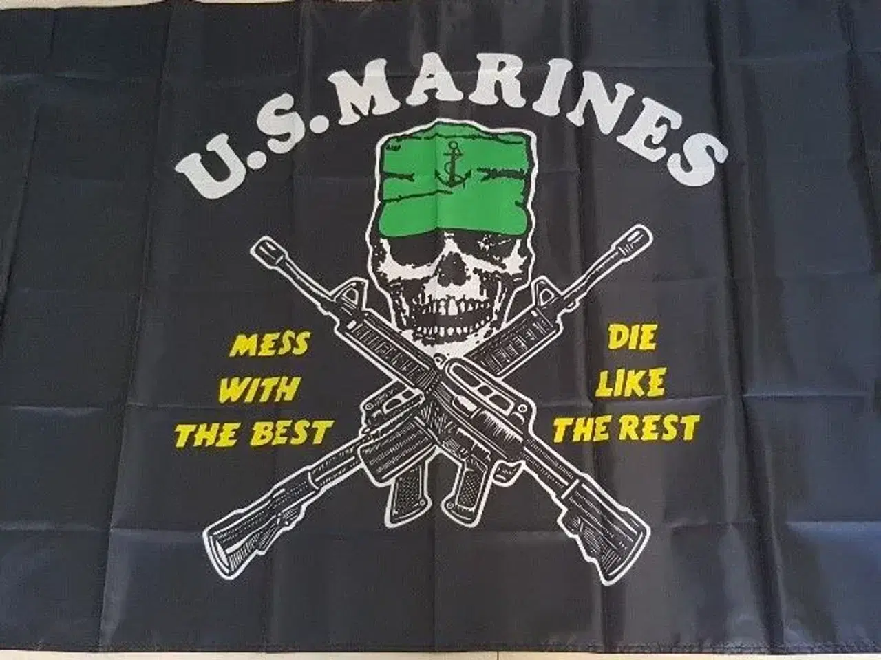 Billede 1 - USA marines militær flag