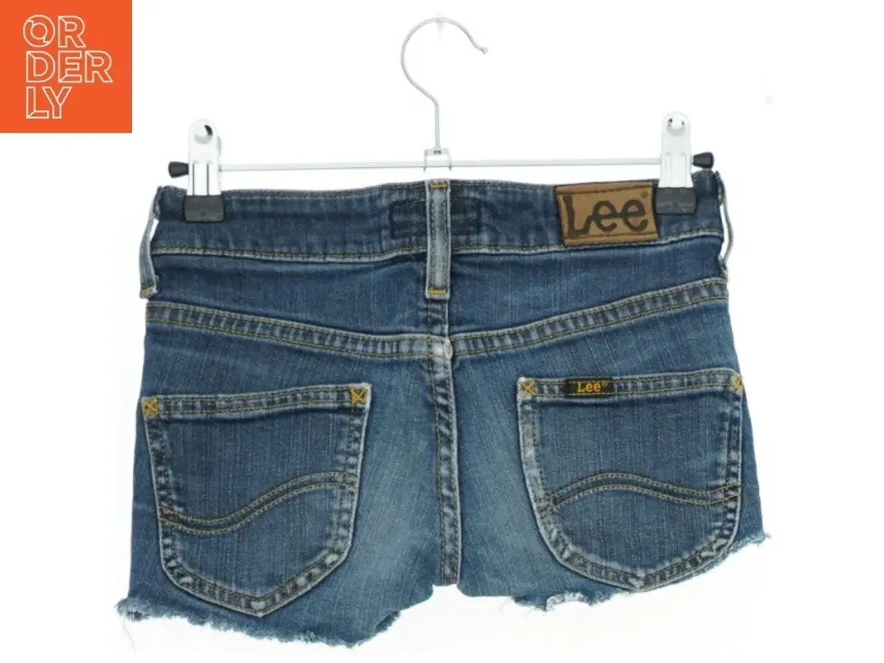 Billede 2 - Denim shorts med frynser fra Lee (str. 140)