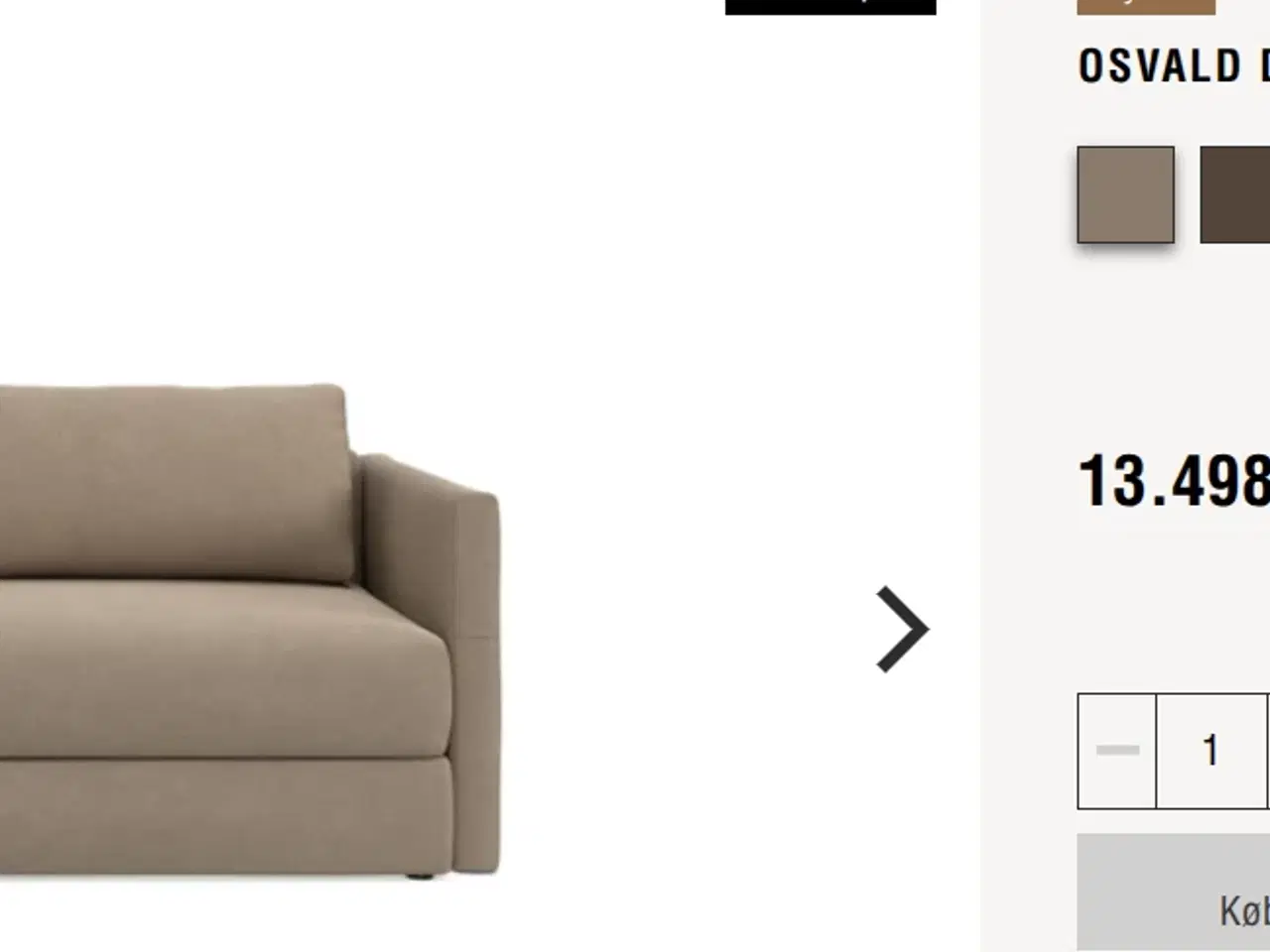 Billede 1 - Dejlig sovesofa/sofa