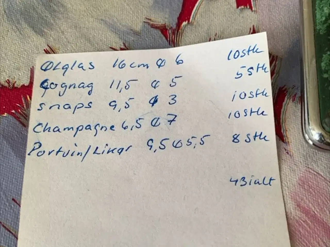 Billede 1 - Holmegaard Atlantis glas