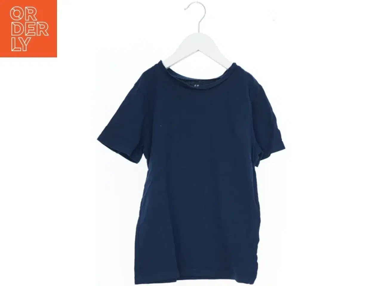 Billede 1 - Mørkeblå T-shirt fra H&M (str. 140)