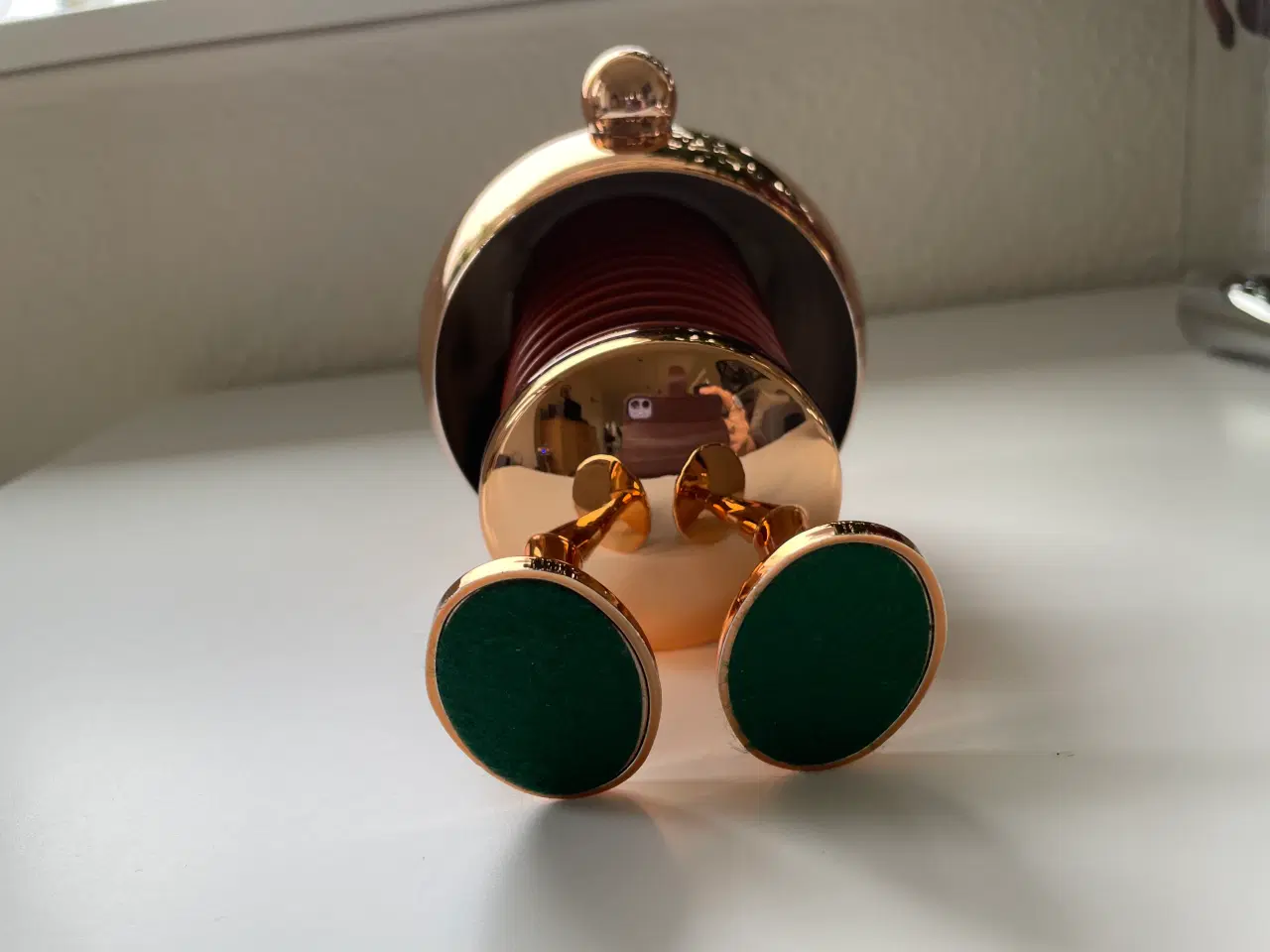 Billede 3 - Flot hoptimist (14 cm) - kobber