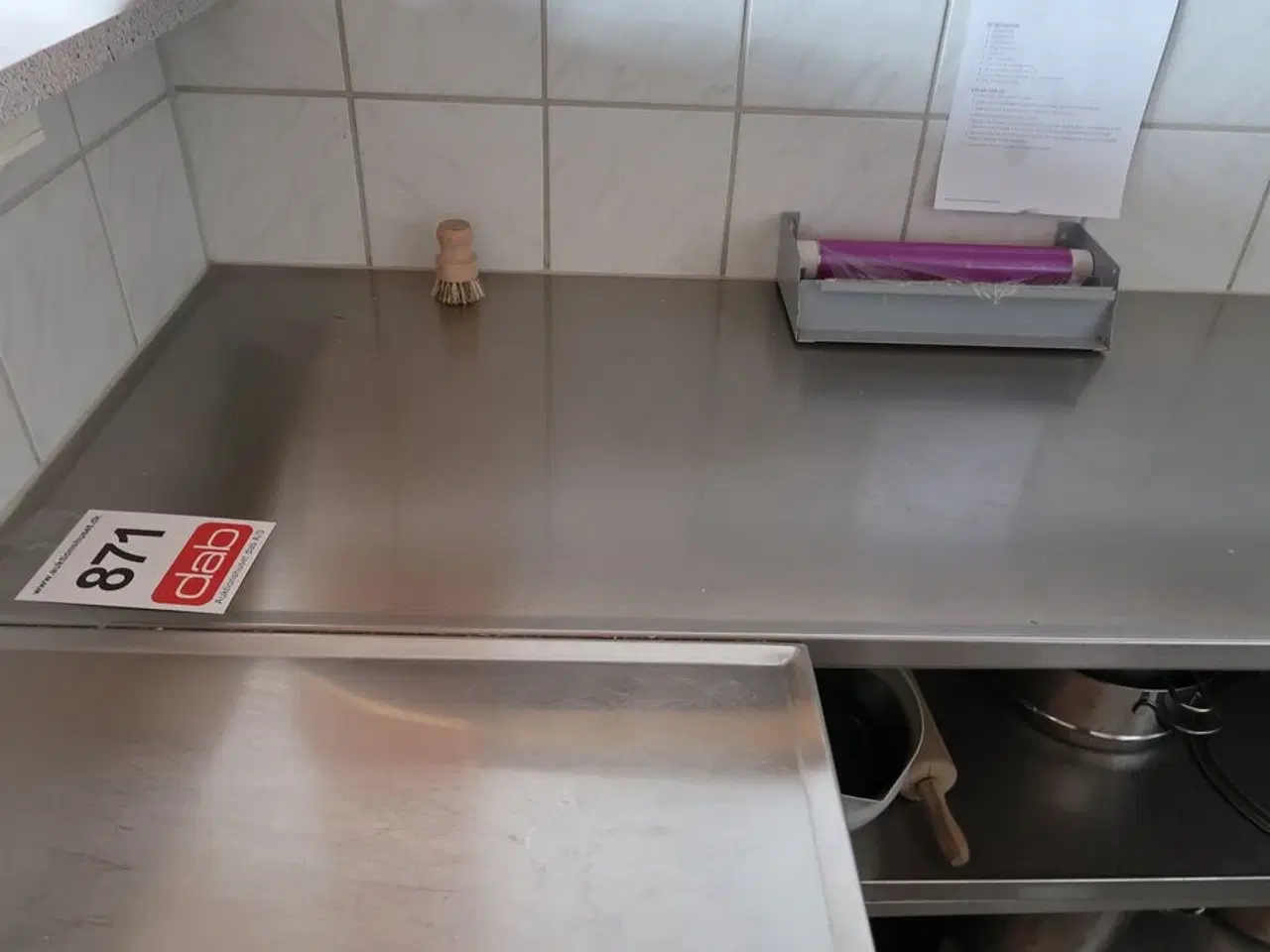 Billede 3 - Rustfri stålbord