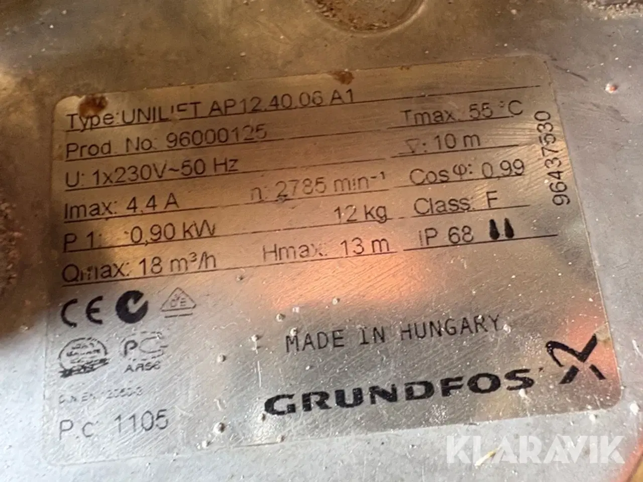 Billede 9 - Lot. Pumper Robot Pompen SPT Grundfos Honda 7 styk med brandslanger