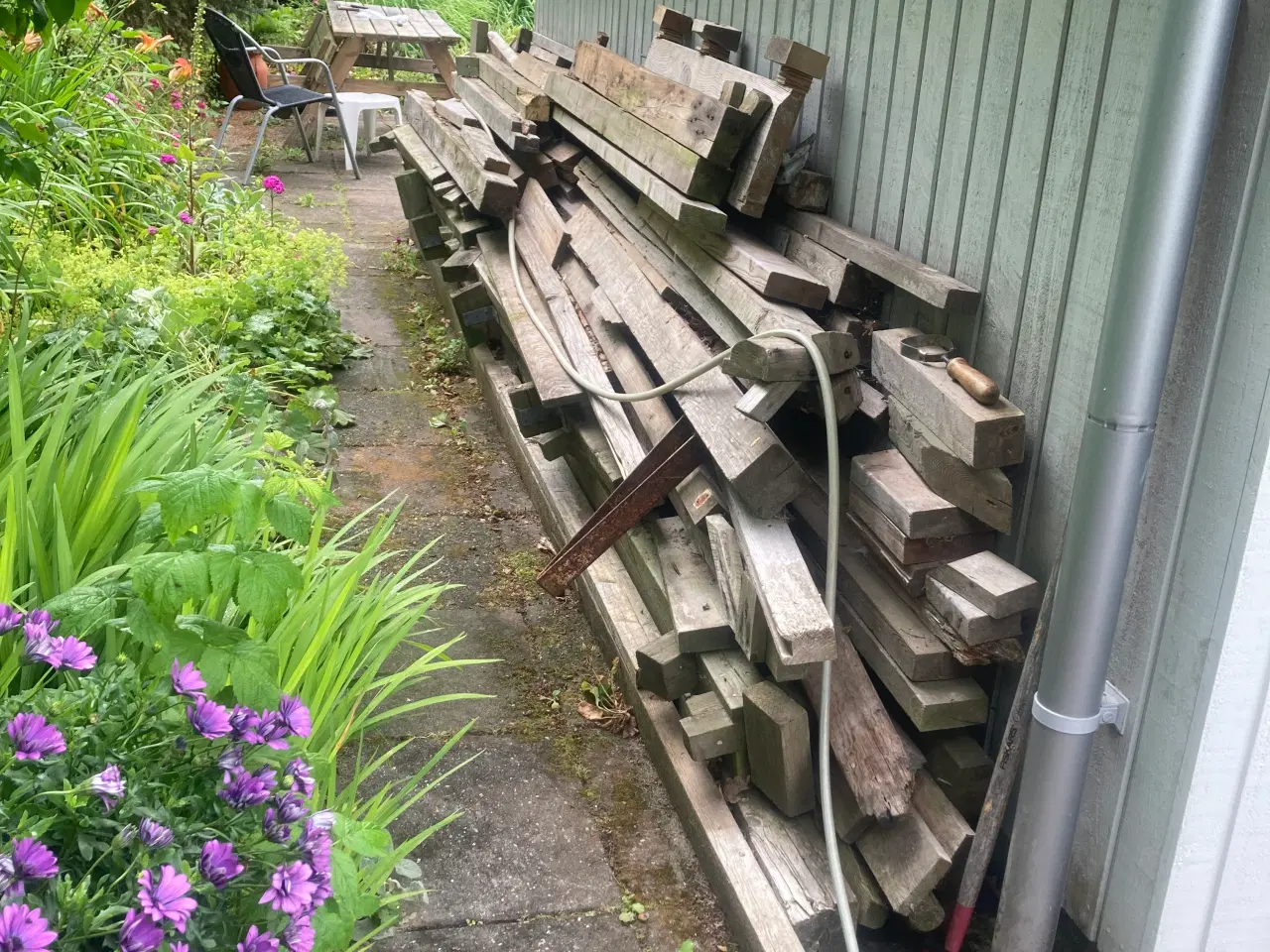 Billede 1 - Trykimprægneret træ