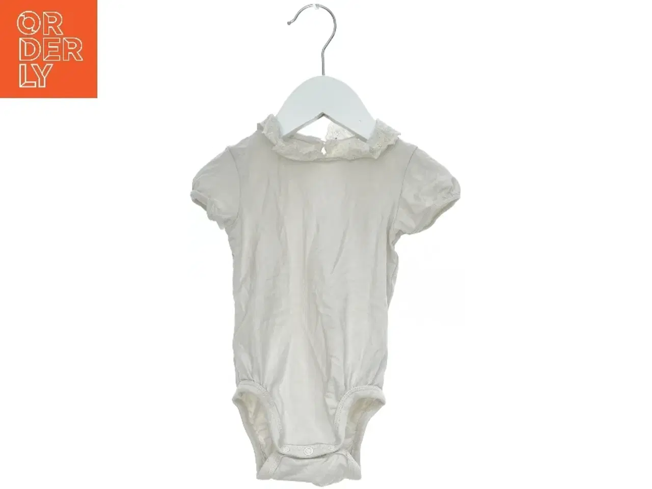 Billede 1 - Hvid bodystocking med krave fra H&M (str. 74)