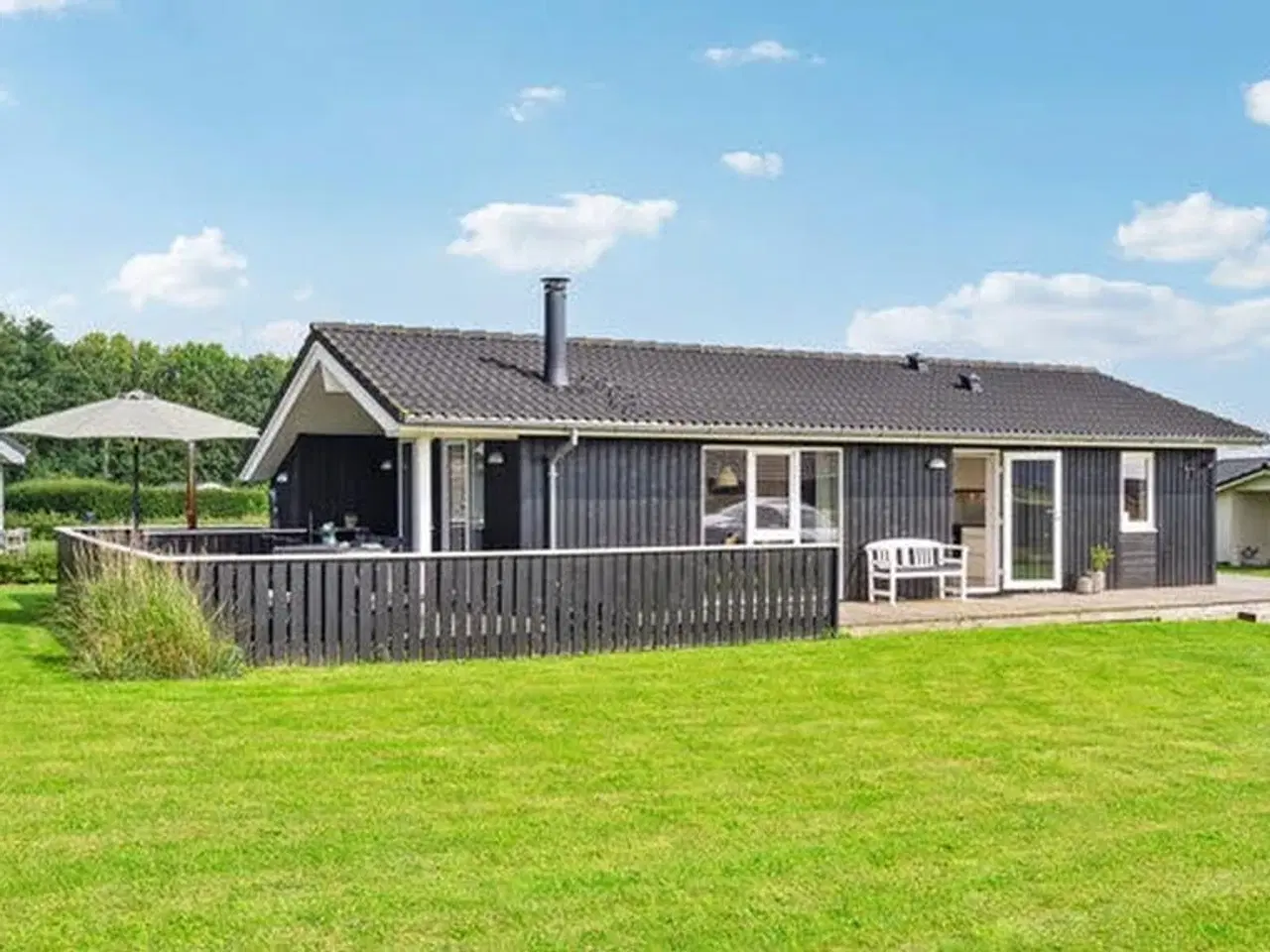 Billede 2 - Nyt sommerhus til 4 p� sk�nne Als med havudsigt, vildmarksspa, wifi og godt til lystfiskeri.