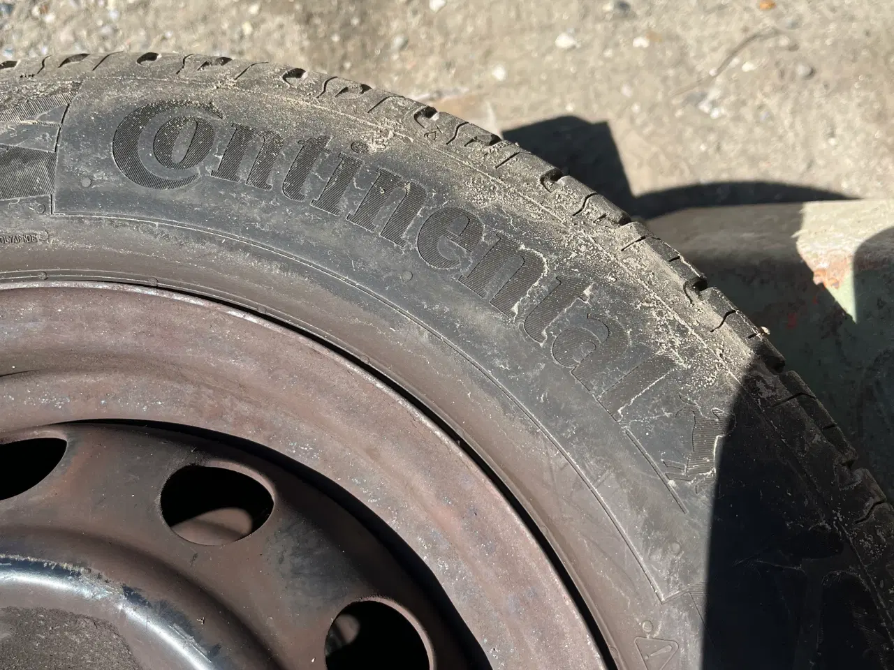 Billede 3 - Stålfælge m dæk